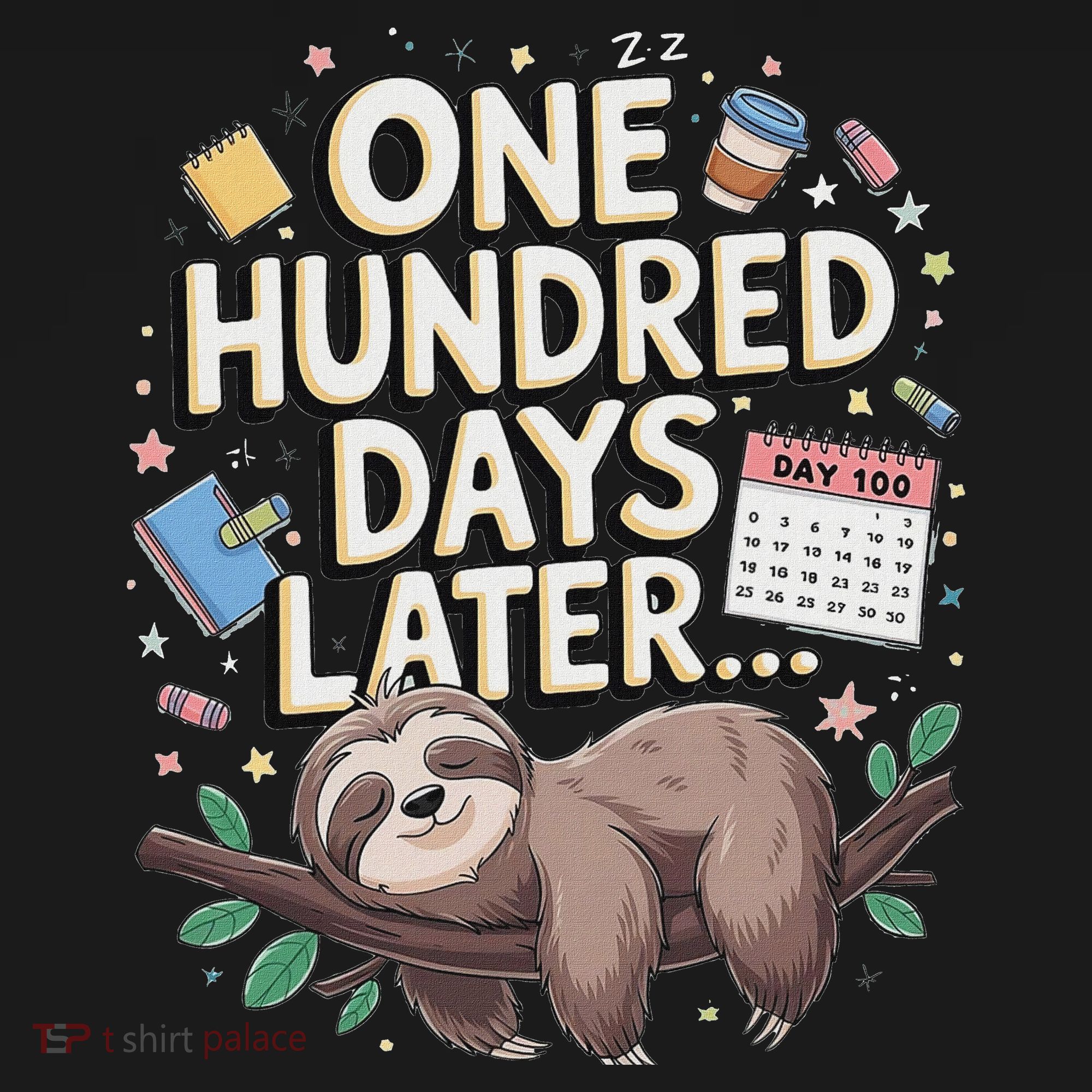 One Hundred Days Later 100th Day Sloth Teacher Or Pupil Visor