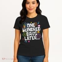One Hundred Days Later 100 Days Of School Women's T-Shirt thumb 4