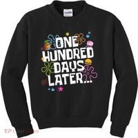 One Hundred Days Later 100 Days Of School Kids Sweatshirt thumb 0