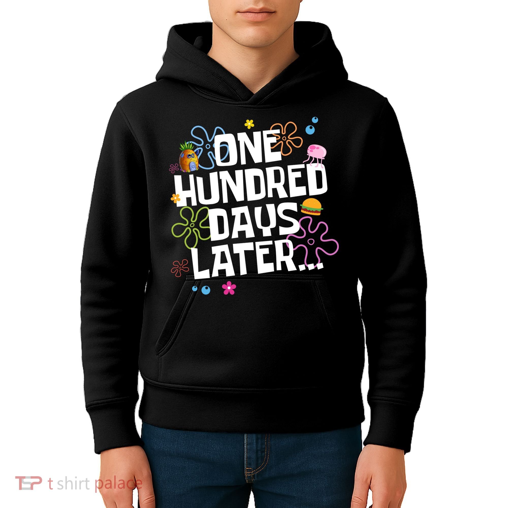One Hundred Days Later 100 Days Of School Kids Hoodie