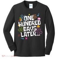 One Hundred Days Later 100 Days Of School Kids Long Sleeve Shirt thumb 0