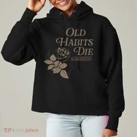 Old Habits Die Screaming Ladies Heavyweight Boxy Pullover Hoodie thumb 0