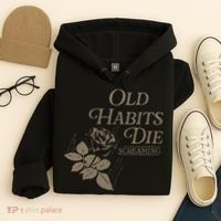 Old Habits Die Screaming Hoodie thumb 4
