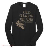 Old Habits Die Screaming Long Sleeve Shirt thumb 0
