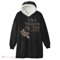 Old Habits Die Screaming Hooded Wearable Blanket thumb 0