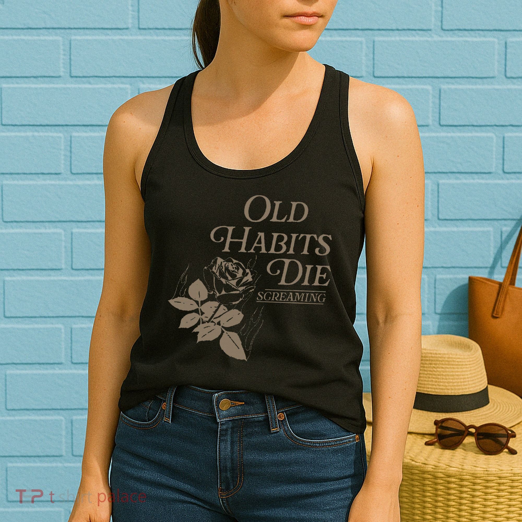 Old Habits Die Screaming Women's Tank Top