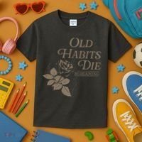 Old Habits Die Screaming Kids T-Shirt thumb 3