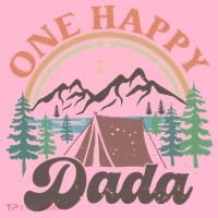 One Happy Dada Happy Camper 1st Birthday Camping Trip Coaster thumb 2