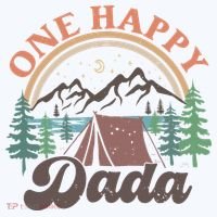 One Happy Dada Happy Camper 1st Birthday Camping Trip Apron thumb 3