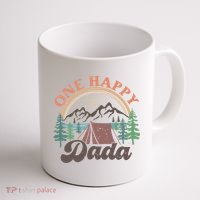 One Happy Dada Happy Camper 1st Birthday Camping Trip Coffee Mug thumb 1