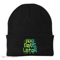 One Hundred Days Later 100th Day Of School Teacher Beanie thumb 0