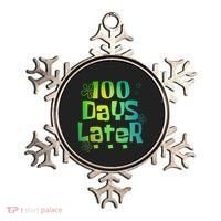 One Hundred Days Later 100th Day Of School Teacher Ornament thumb 0