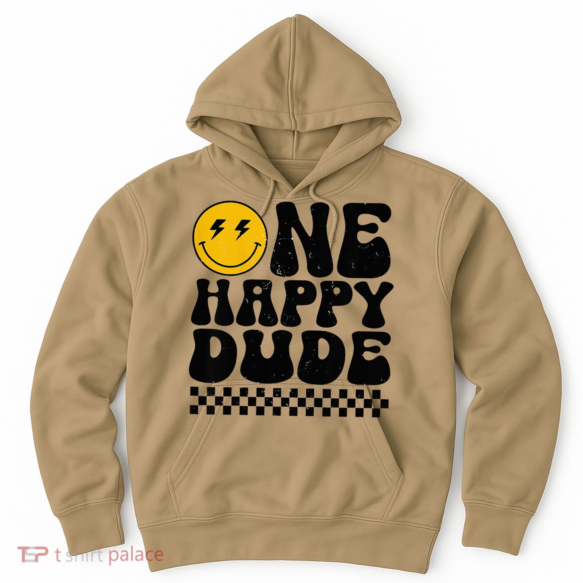 One Happy Dude 1st Birthday Family Matching Hoodie