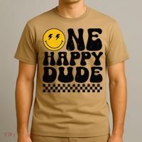 One Happy Dude 1st Birthday Family Matching T-Shirt thumb 3