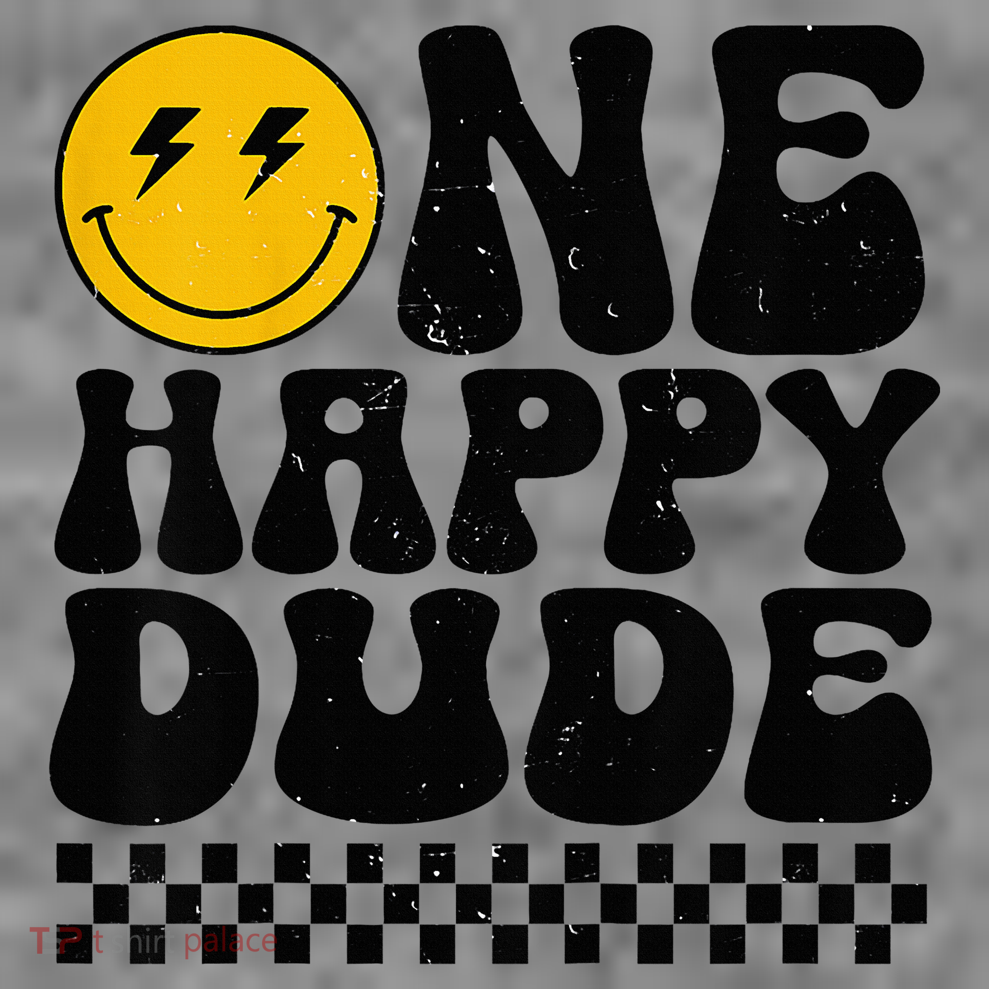 One Happy Dude 1st Birthday Family Matching Toddler Hoodie