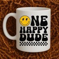 One Happy Dude 1st Birthday Family Matching Coffee Mug thumb 2