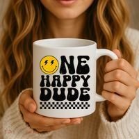 One Happy Dude 1st Birthday Family Matching Coffee Mug thumb 3