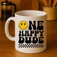 One Happy Dude 1st Birthday Family Matching Coffee Mug thumb 4