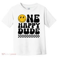 One Happy Dude 1st Birthday Family Matching Toddler T-Shirt thumb 0