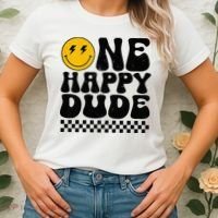 One Happy Dude 1st Birthday Family Matching Women's T-Shirt thumb 2