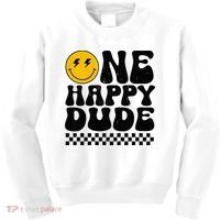 One Happy Dude 1st Birthday Family Matching Kids Sweatshirt thumb 0