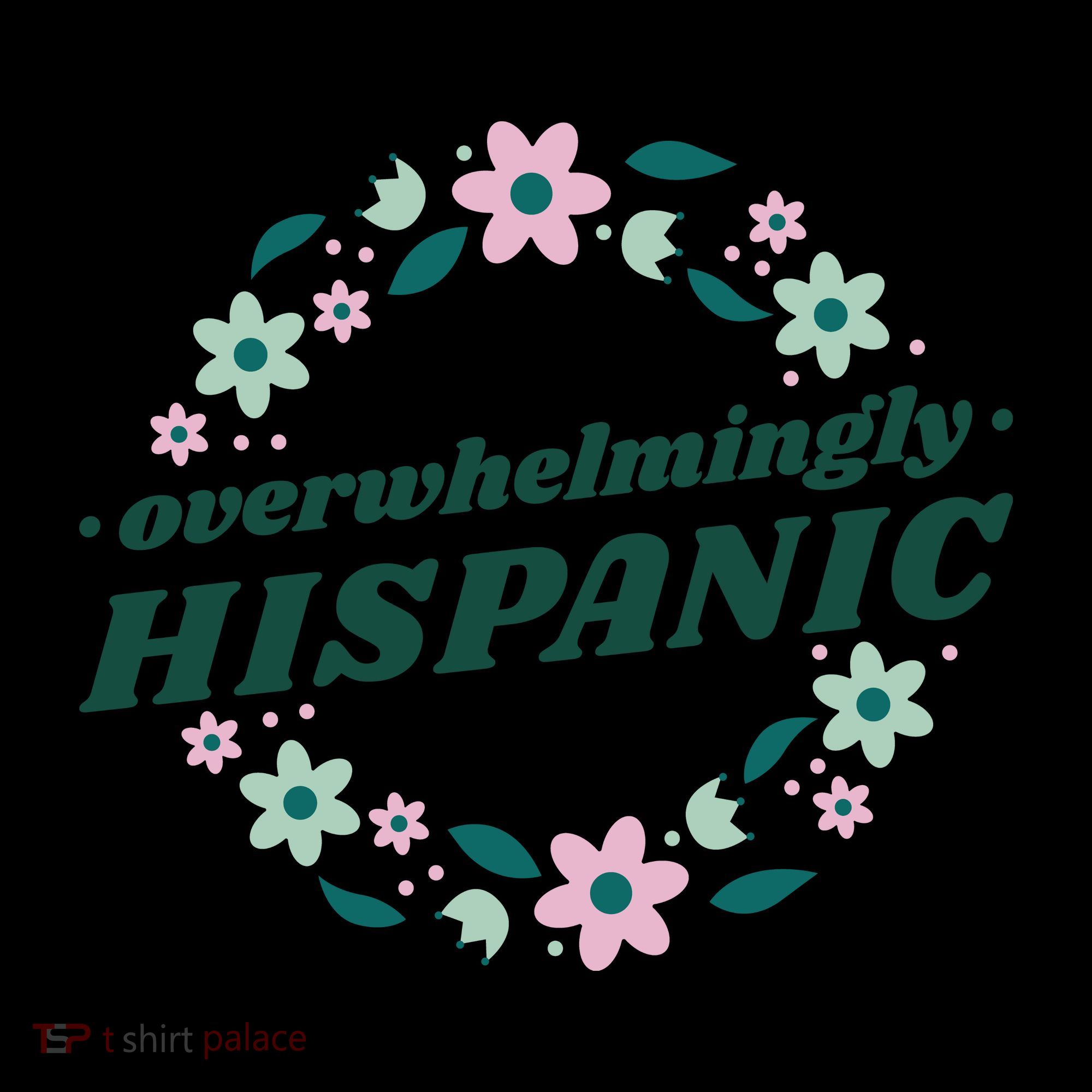 Overwhelmingly Hispanic Floral Backpack
