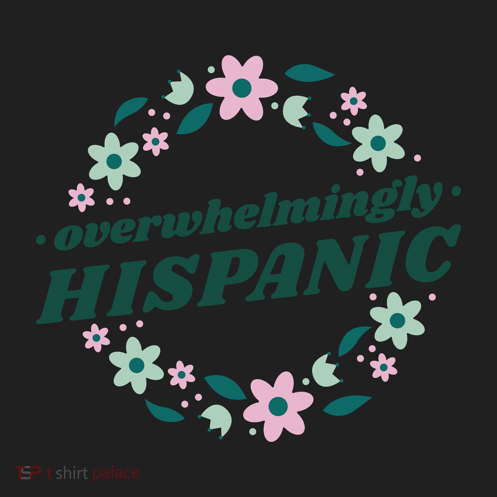 Overwhelmingly Hispanic Floral Beanie