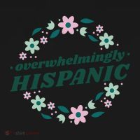 Overwhelmingly Hispanic Floral Polo thumb 3