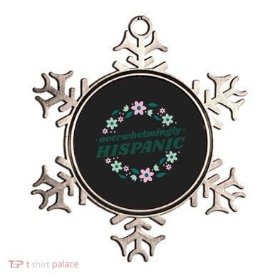 Overwhelmingly Hispanic Floral Ornament
