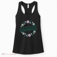 Overwhelmingly Hispanic Floral Women's Tank Top thumb 0