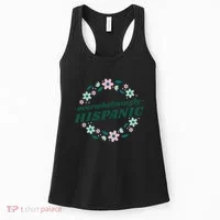 Overwhelmingly Hispanic Floral Women's Tank Top thumb 0