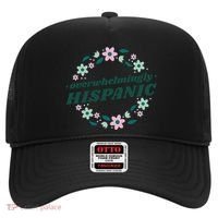 Overwhelmingly Hispanic Floral Hat thumb 0