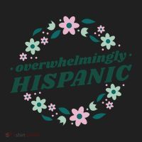 Overwhelmingly Hispanic Floral Hat thumb 2