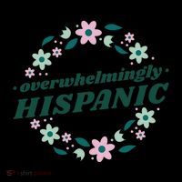 Overwhelmingly Hispanic Floral Tote Bag thumb 4