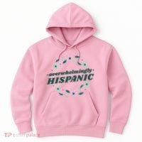 Overwhelmingly Hispanic Floral Hoodie thumb 0