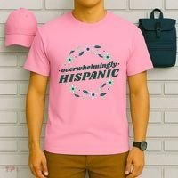 Overwhelmingly Hispanic Floral T-Shirt thumb 6