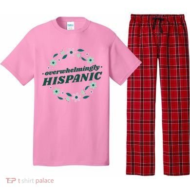 Overwhelmingly Hispanic Floral Pajama Set