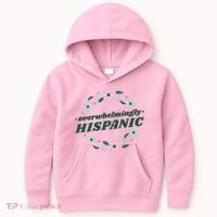 Overwhelmingly Hispanic Floral Kids Hoodie thumb 0