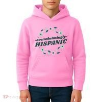 Overwhelmingly Hispanic Floral Kids Hoodie thumb 4