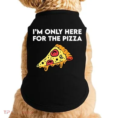 Only Here For Pizza Doggie Tank