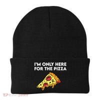 Only Here For Pizza Beanie thumb 0