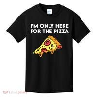 Only Here For Pizza Kids T-Shirt thumb 0