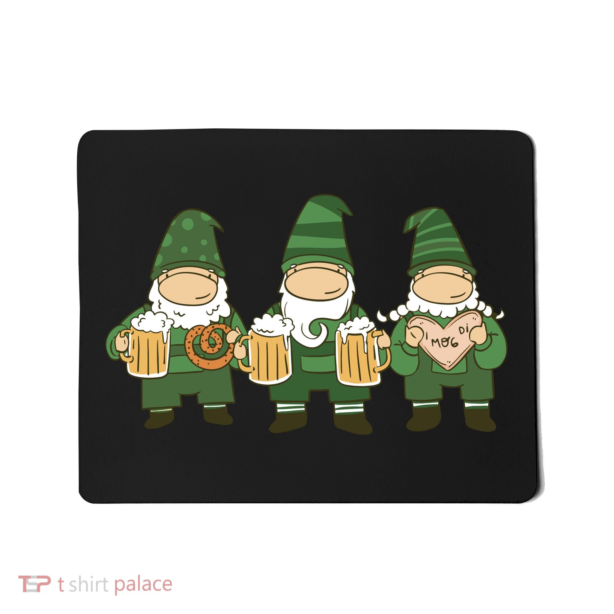Oktoberfest Holiday Gnomes Mousepad