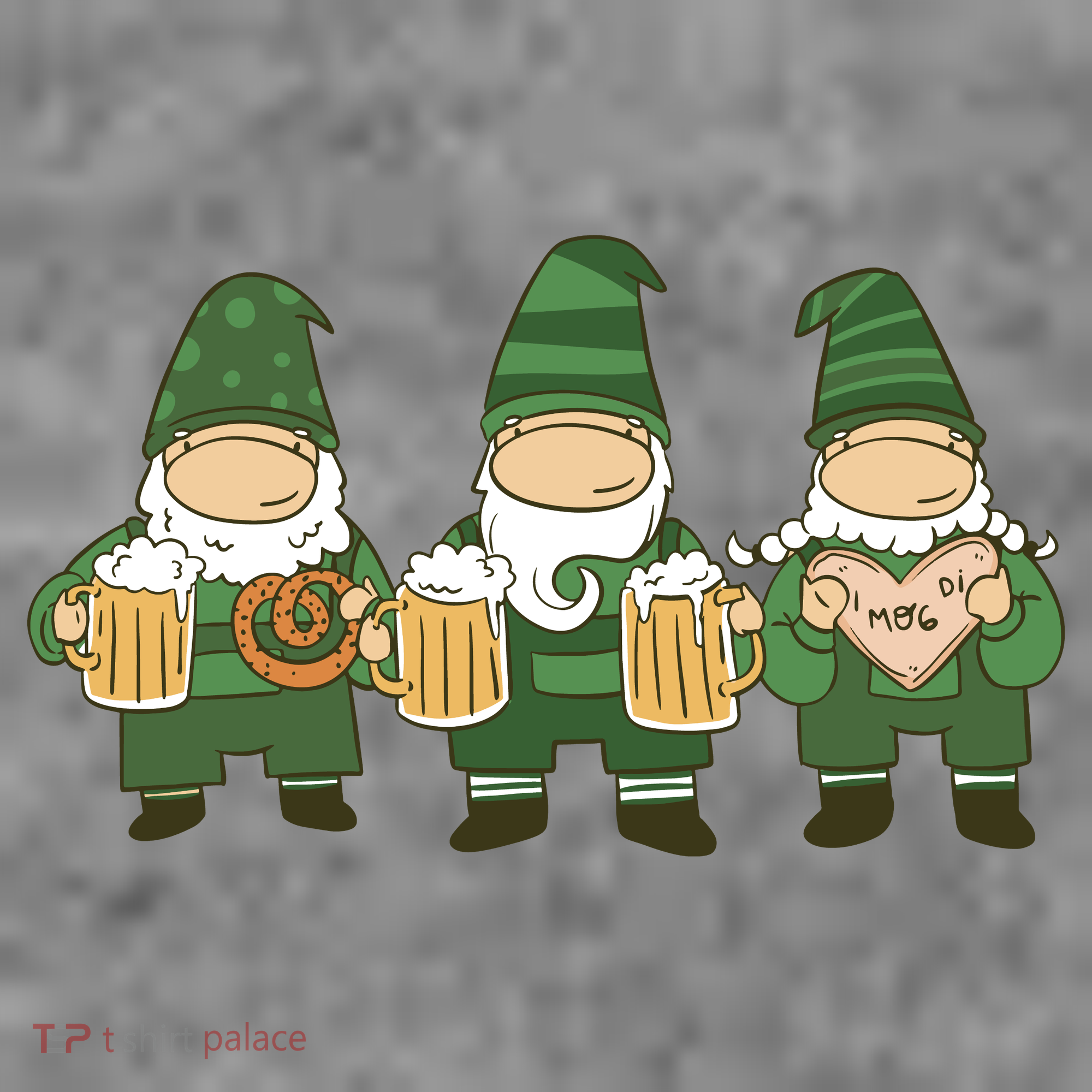 Oktoberfest Holiday Gnomes T-Shirt