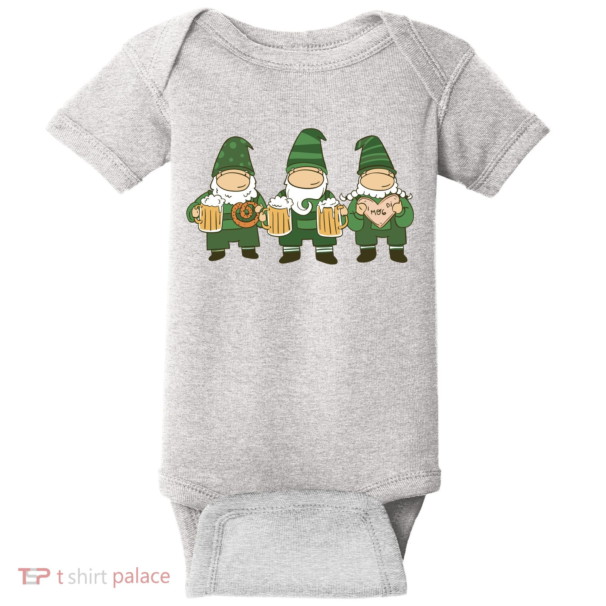 Oktoberfest Holiday Gnomes Baby Bodysuit