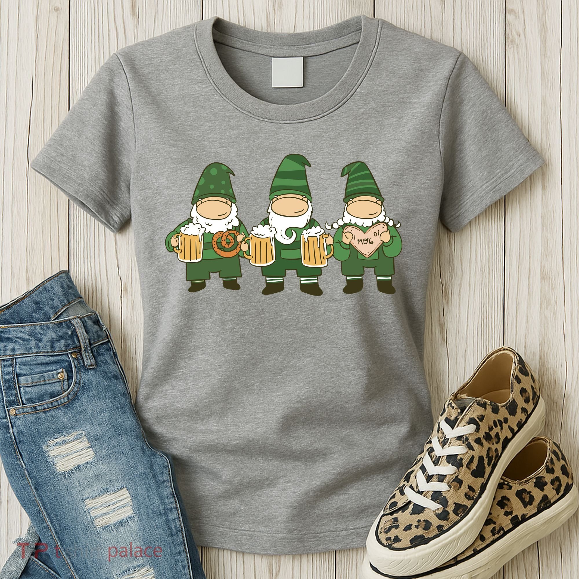 Oktoberfest Holiday Gnomes Women's T-Shirt