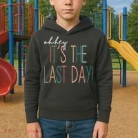 Oh Hey It's The Last Day Schools Out Summer Kids Hoodie thumb 2