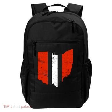 Ohio Cleveland Stripe Football Backpack
