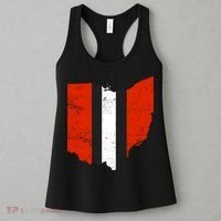 Ohio Cleveland Stripe Football Women's Tank Top thumb 3
