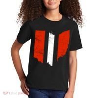 Ohio Cleveland Stripe Football Kids T-Shirt thumb 2